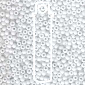 Miyuki Seed Beads 8/0 Opaque White 22g