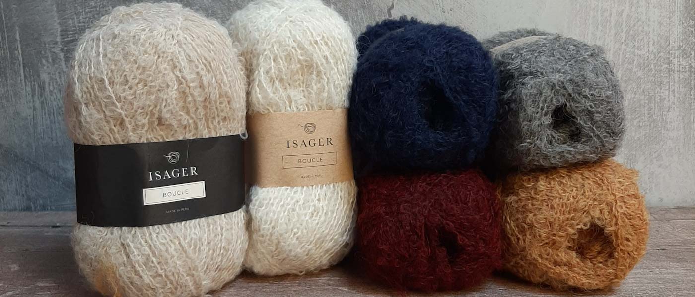 Introducing Isager's New Boucle Yarn: Pure Alpaca Softness