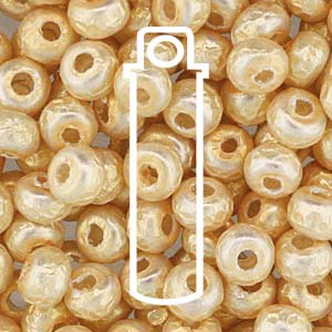 Miyuki 6/0 Seed Beads Baroque Pearl Cream 6.8g