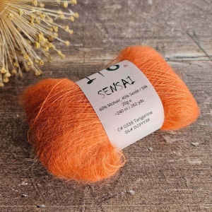 ITO Sensai  Yarn - 338 Tangerine