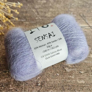 ITO Sensai  Yarn - 349 Salvia Blue