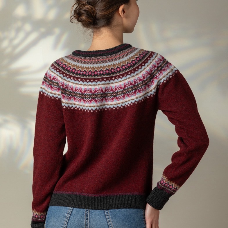 Eribe Short Alpine Sweater Potpourri