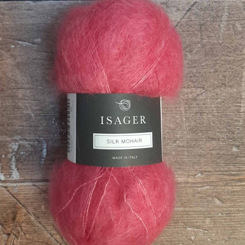 Isager Yarns Silk Mohair 19 - bright pink